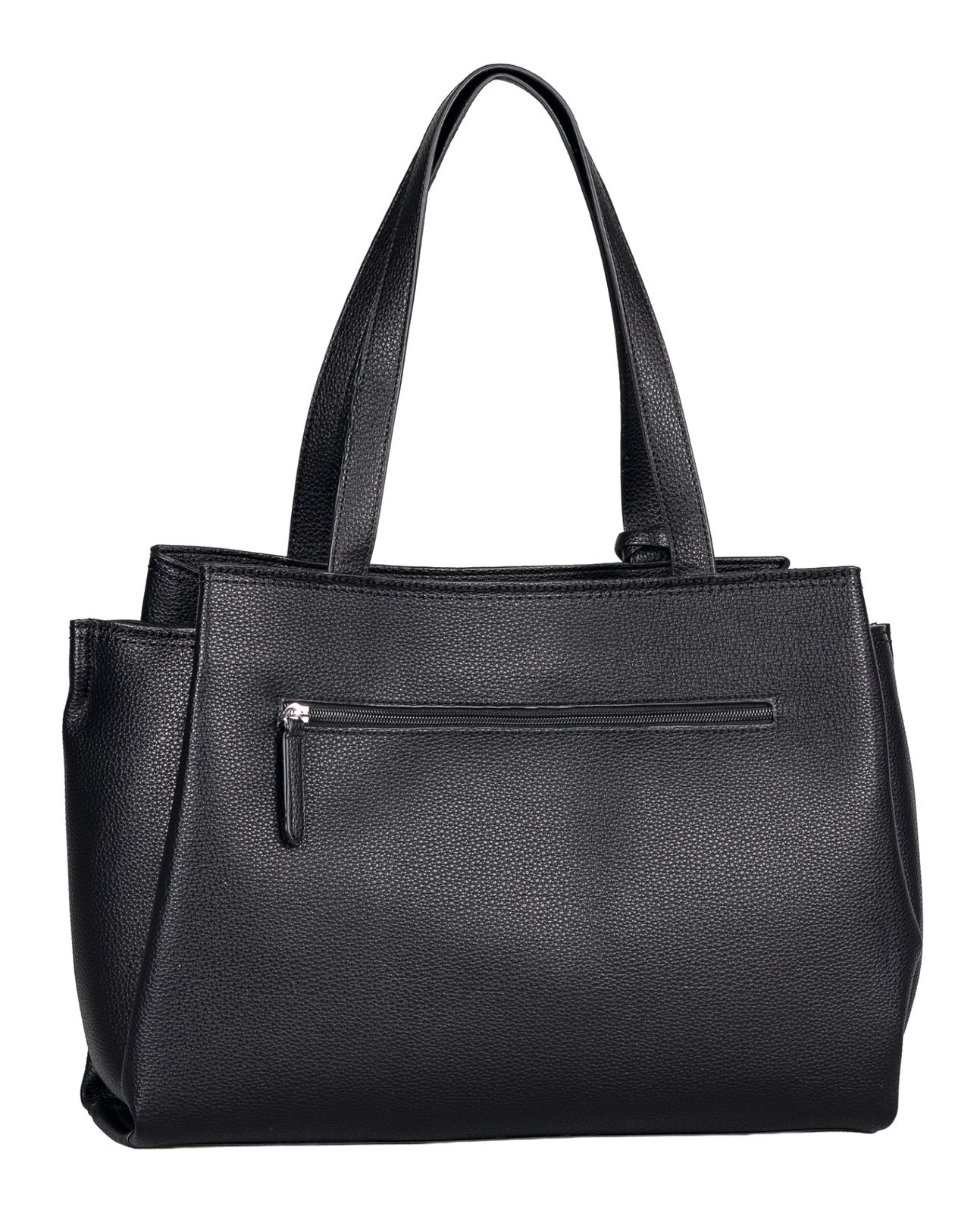 TOM TAILOR Mayan Zip Shopper L Black TOM TAILOR Mayan Zip Shopper L Black