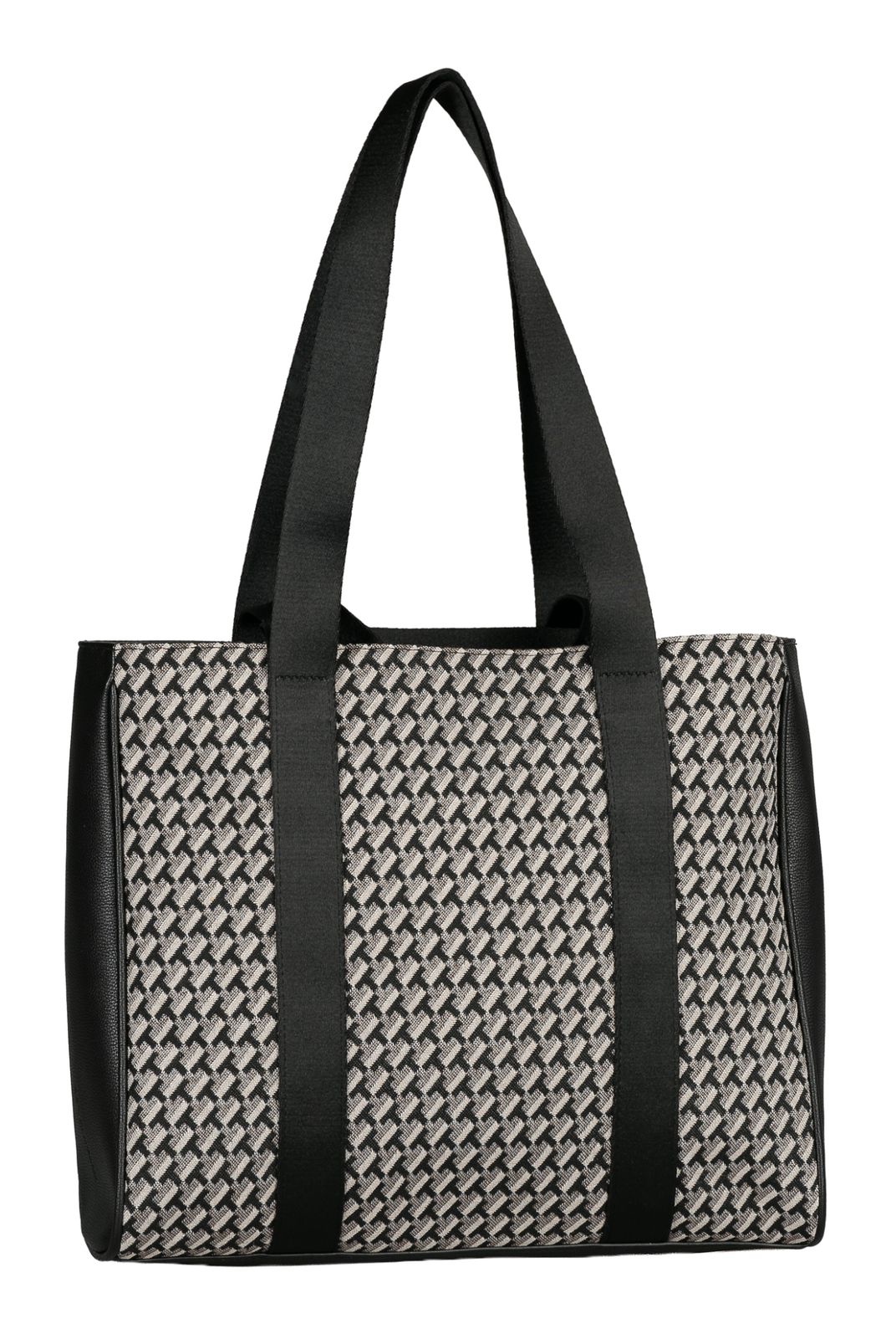 TOM TAILOR Lanika Zip Shopper L Mixed Black