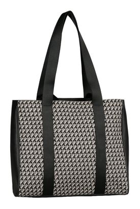 TOM TAILOR Lanika Zip Shopper L Mixed Black