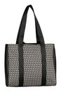 TOM TAILOR Lanika Zip Shopper L Mixed Black TOM TAILOR Lanika Zip Shopper L Mixed Black
