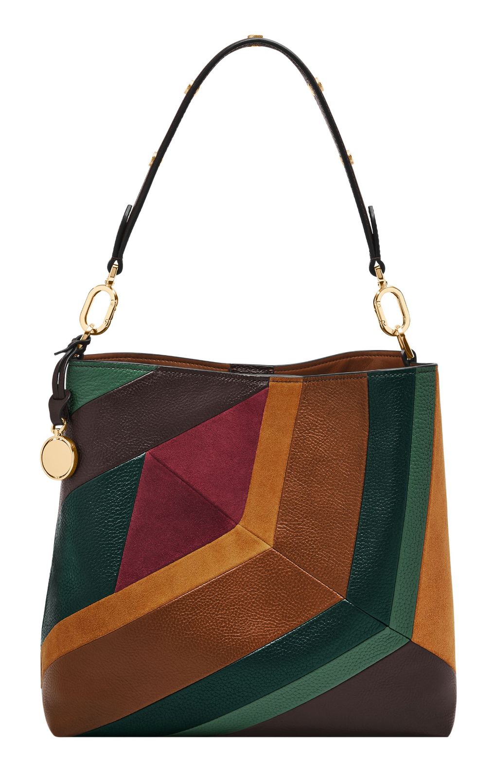 FOSSIL Jessie Bucket Shoulder Bag Multicolor
