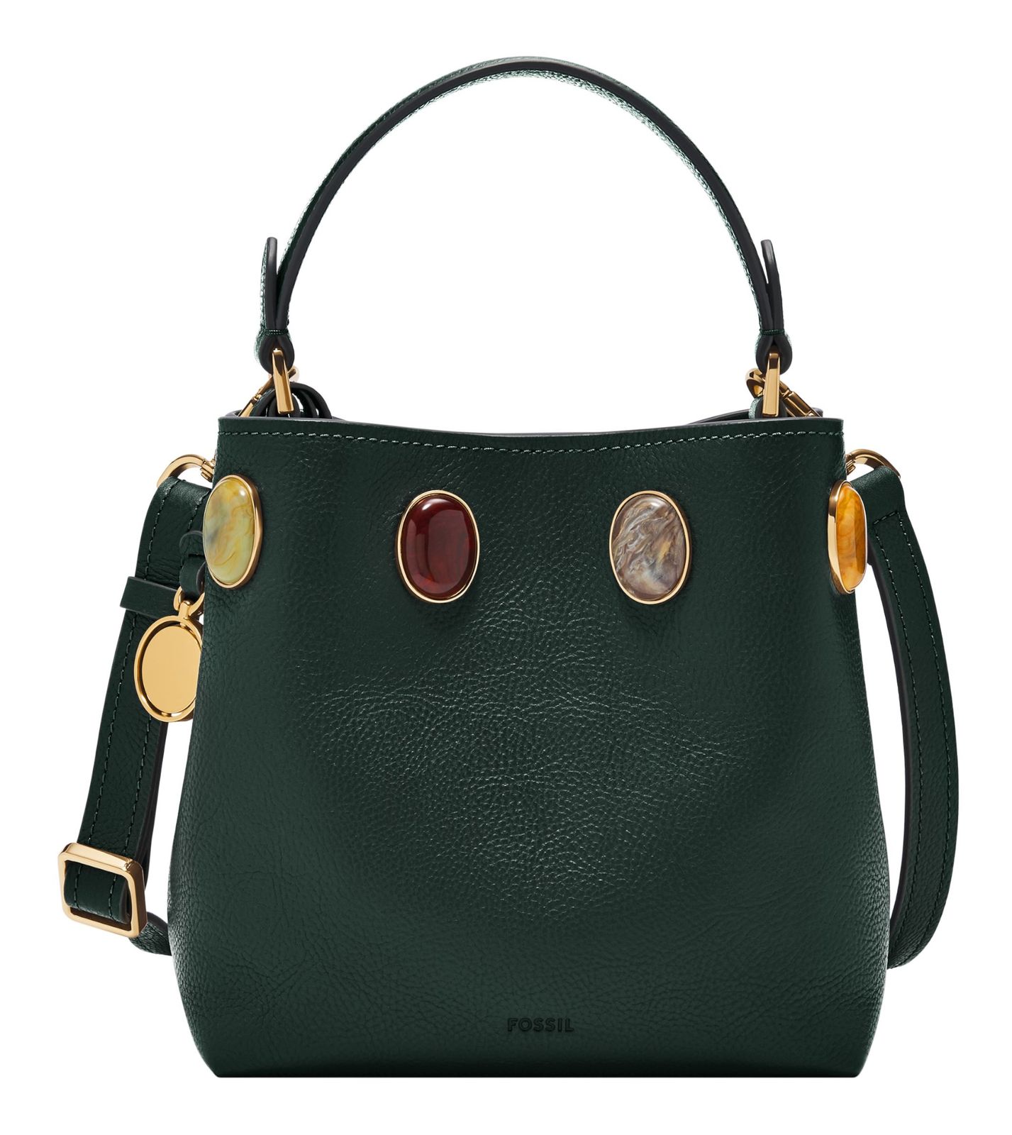 FOSSIL Jessie Bucket Shoulder Bag S Green