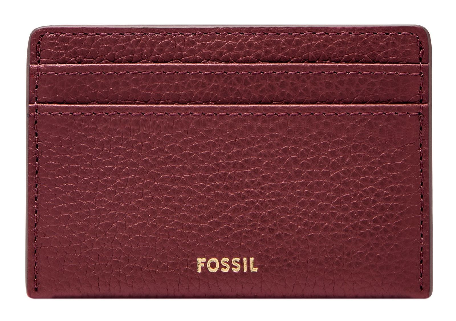 FOSSIL Logan Card Holder Red