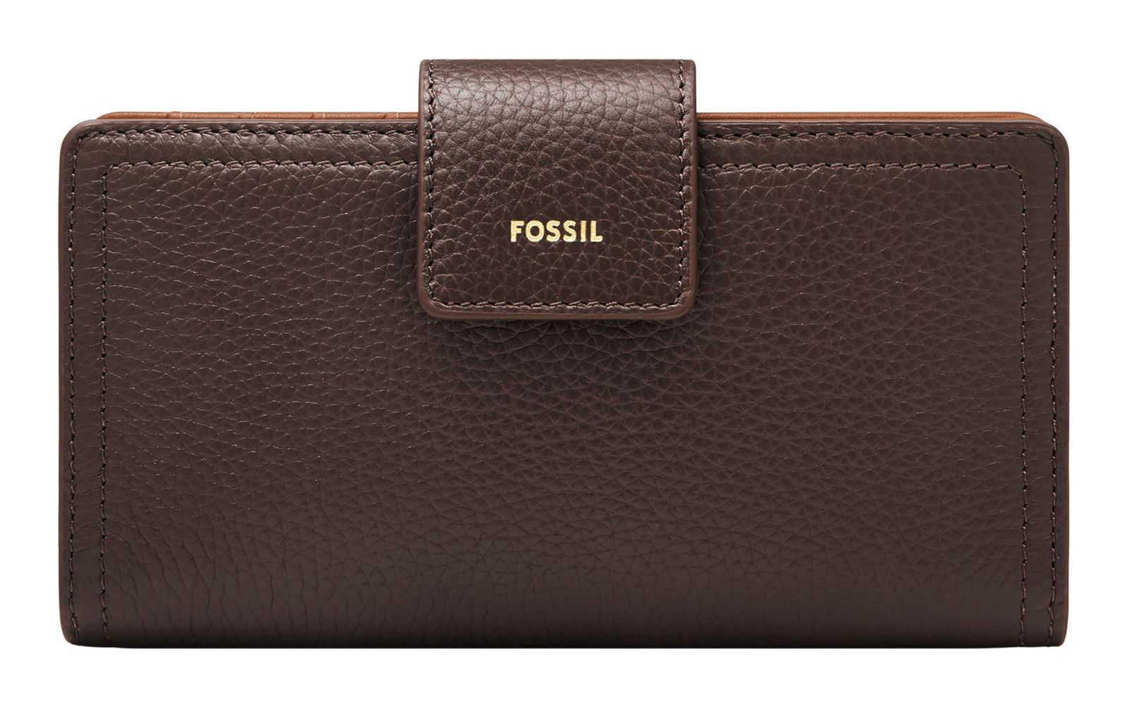 FOSSIL Logan RFID Tab Clutch Brown