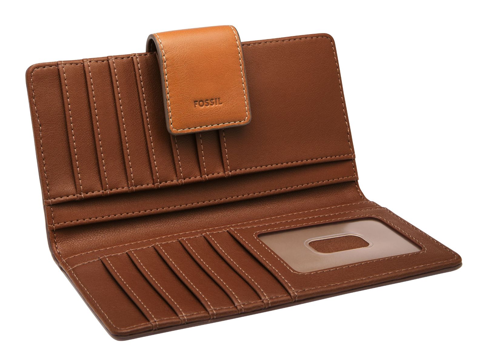 FOSSIL Logan RFID Tab Clutch Multicolor FOSSIL Logan RFID Tab Clutch Multicolor