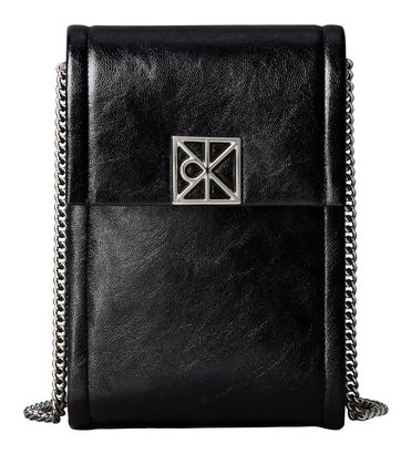Calvin Klein Emblem Phone Crossbody Black
