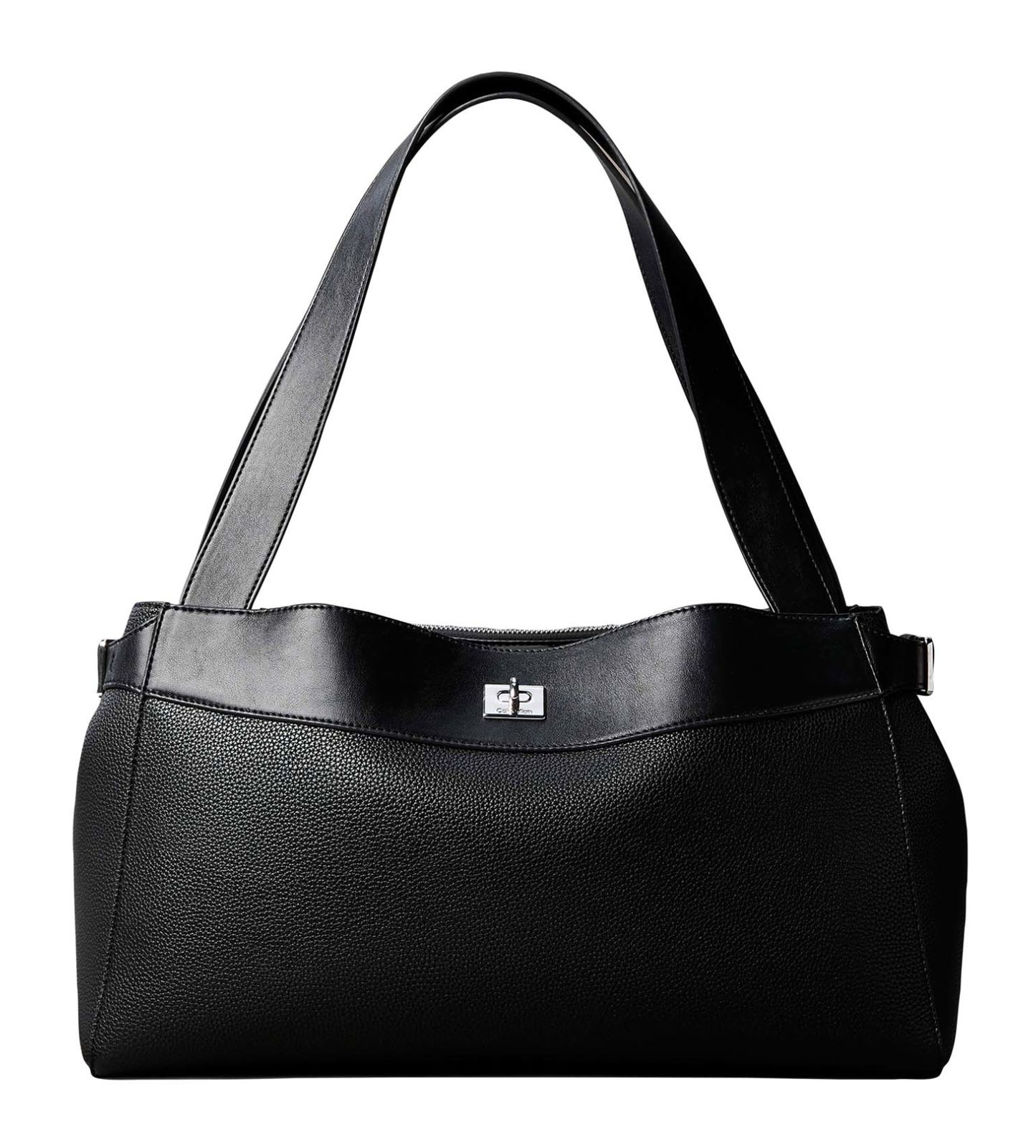Calvin Klein Mix Work Tote M Black