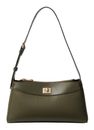 Calvin Klein Mix Media Shoulder Bag Olive Night