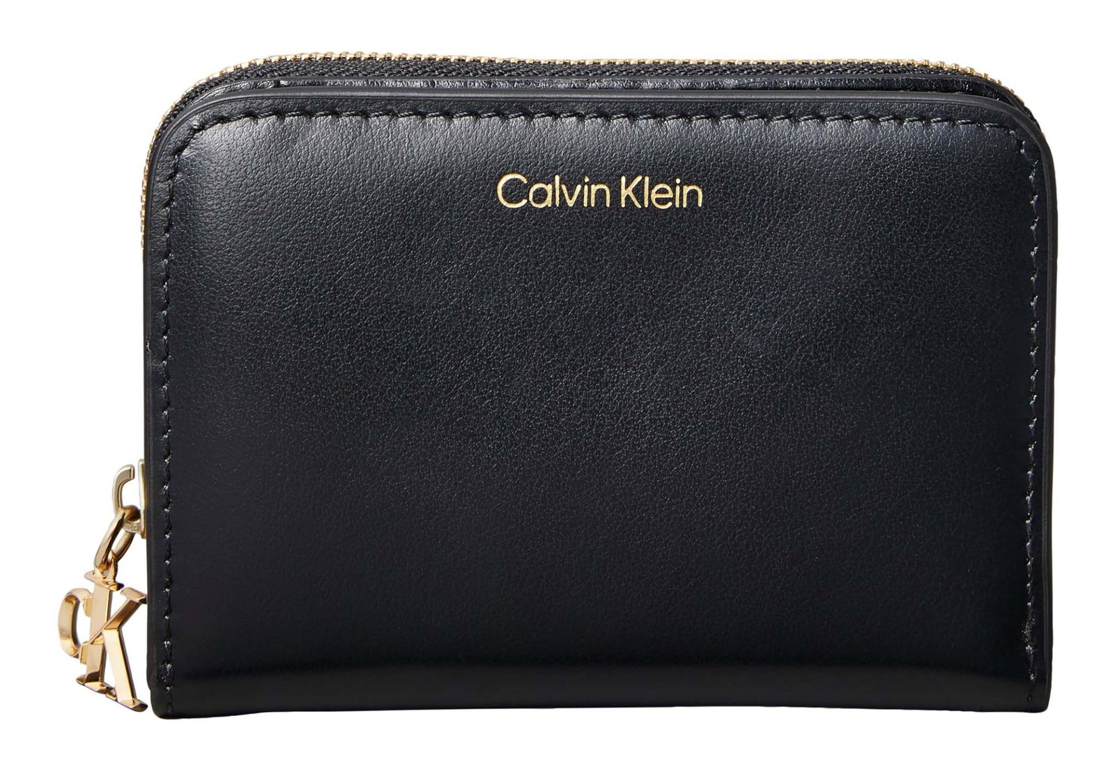 Calvin Klein Flap Zip Around Wallet M Black