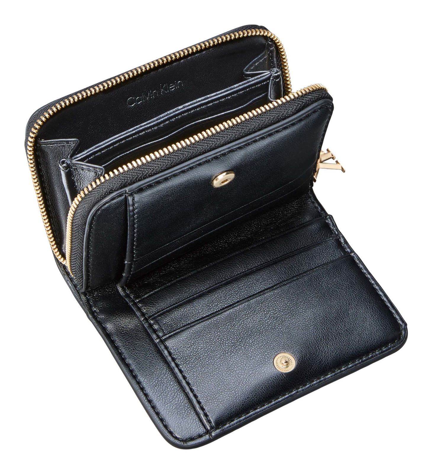Calvin Klein Flap Zip Around Wallet M Black Calvin Klein Flap Zip Around Wallet M Black