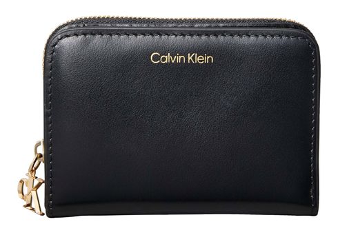 Calvin Klein Flap Zip Around Wallet M Black