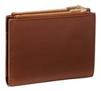 Calvin Klein Foil Logo DBL Zip Wallet Natural Umber