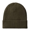 Calvin Klein Patch Chunky Rib Cotton Beanie Olive Night Calvin Klein Patch Chunky Rib Cotton Beanie Olive Night
