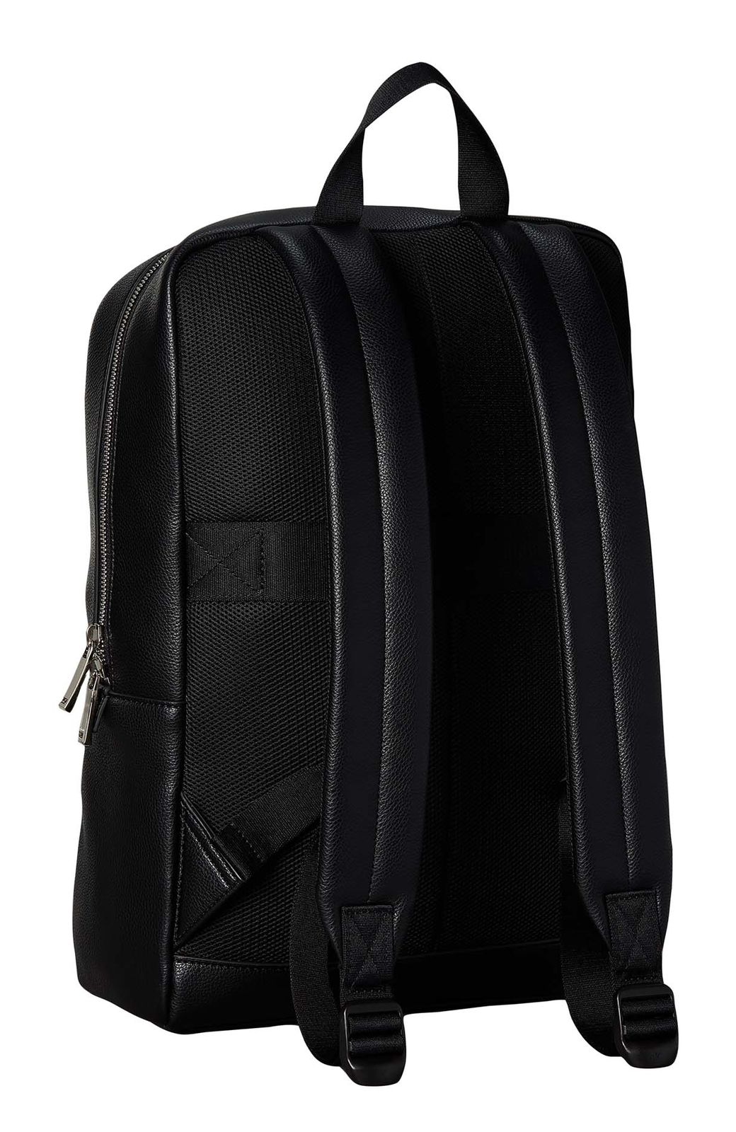 Calvin Klein Raised Double Pocket Backpack Black Calvin Klein Raised Double Pocket Backpack Black