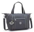 kipling Art Tote Moonlit Grey kipling Art Tote Moonlit Grey