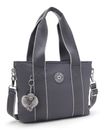 kipling Minta Tote Moonlit Grey kipling Minta Tote Moonlit Grey