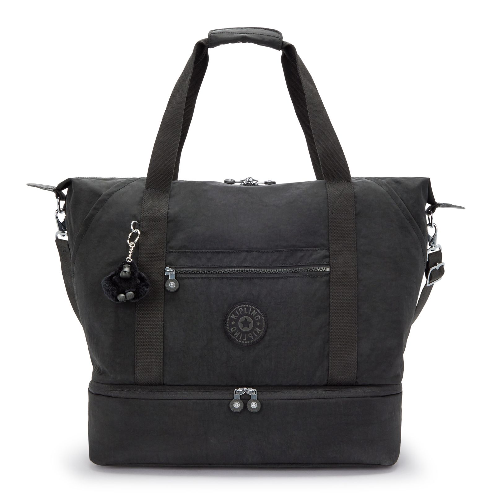 kipling Art M Weekender L Black Noir