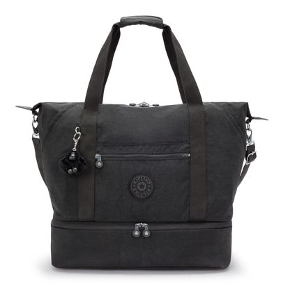 kipling Art M Weekender L Black Noir kipling Art M Weekender L Black Noir