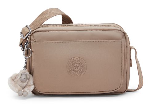 kipling Basic Abanu Crossbody Bag M Tan Beige kipling Basic Abanu Crossbody Bag M Tan Beige