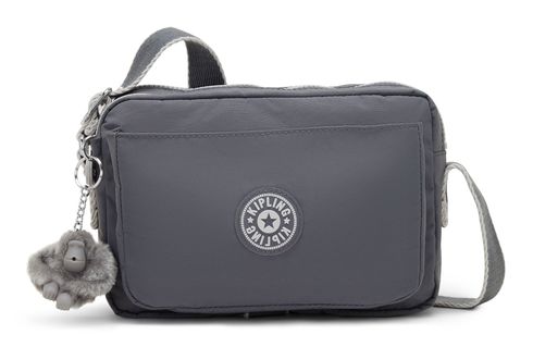 kipling Basic Abanu Crossbody Bag M Moonlit Grey