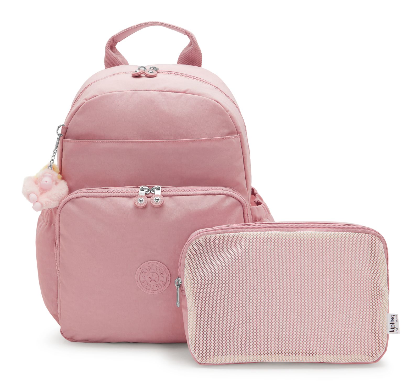 kipling Maisie Baby Backpack M Tiny Smoky Blus kipling Maisie Baby Backpack M Tiny Smoky Blus