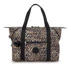 kipling Basic Print Art Medium Tote Wild Leopard