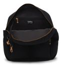 kipling City Pocket Backpack S Blush Gold Blck kipling City Pocket Backpack S Blush Gold Blck