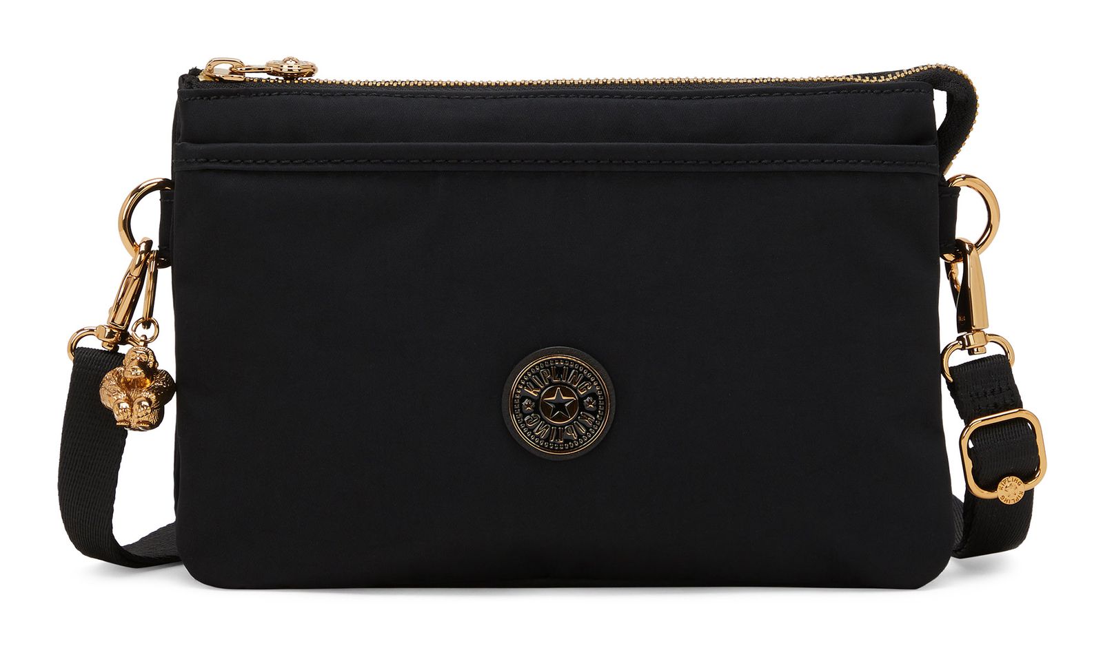 kipling Riri Crossbody Blush Gold Blck