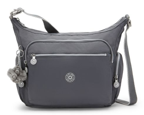 kipling Gabbie Crossbody L Moonlit Grey kipling Gabbie Crossbody L Moonlit Grey
