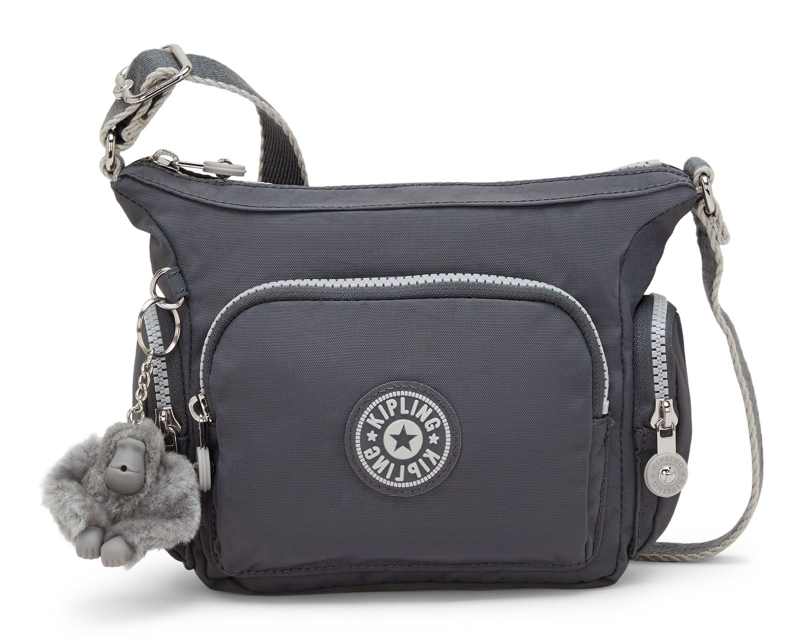 kipling Gabbie Mini Small Crossbody Moonlit Grey