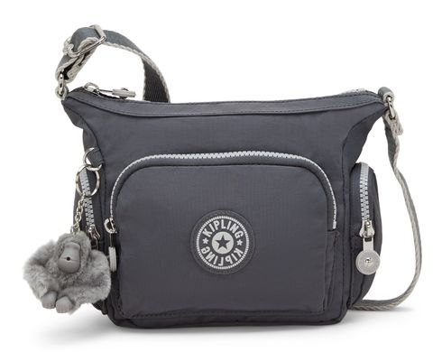 kipling Gabbie Mini Small Crossbody Moonlit Grey kipling Gabbie Mini Small Crossbody Moonlit Grey