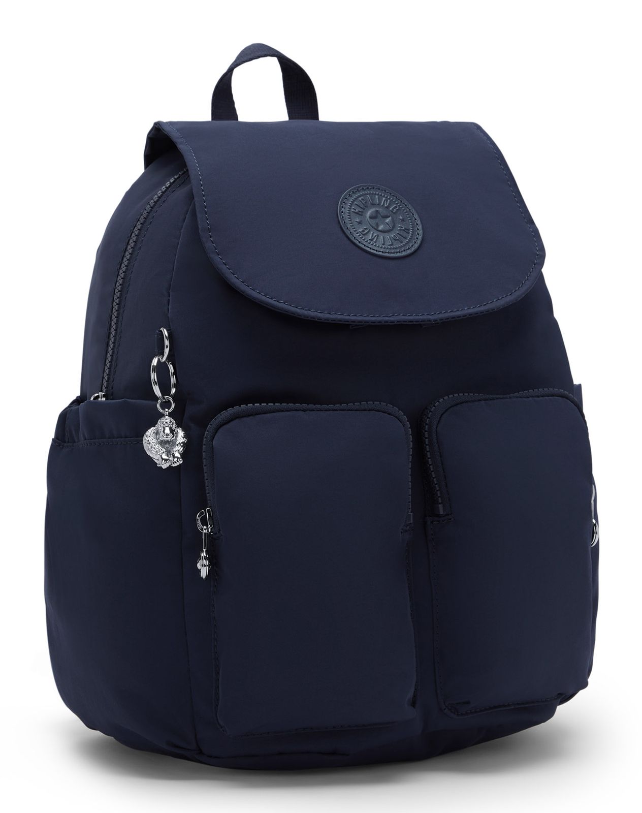 kipling Basic Elevated City Pocket Mini Backpack Infinite Blue kipling Basic Elevated City Pocket Mini Backpack Infinite Blue