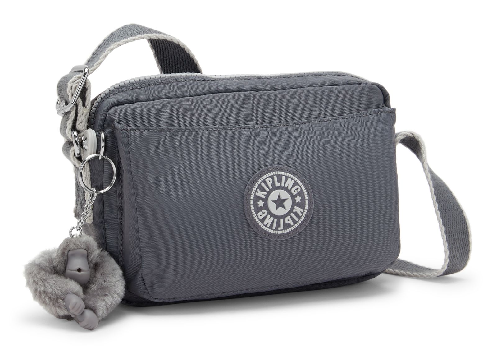 kipling Abanu Crossbody S Moonlit Grey kipling Abanu Crossbody S Moonlit Grey