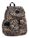 kipling City Pocket Backpack S Wild Leopard