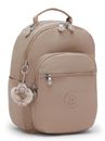 kipling Basic Seoul Backpack S Tan Beige