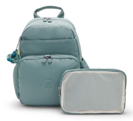kipling Maisie Baby Backpack M Tiny Green Air