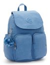 kipling City Pocket Backpack S Vintage Blue