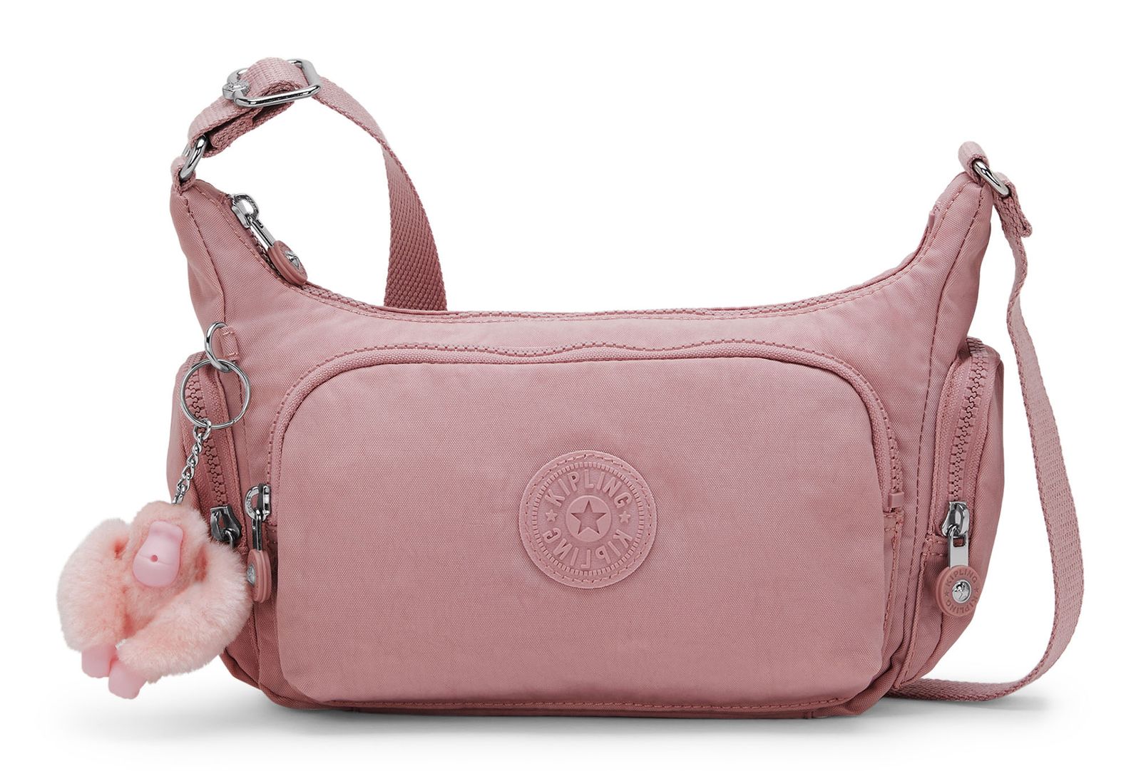 kipling Basic Gabbette Crossbody Bag Smoky Blush