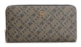 TOMMY HILFIGER Icon Zip Around Wallet Black Mix