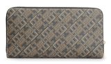 TOMMY HILFIGER Icon Zip Around Wallet Black Mix