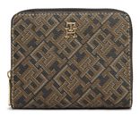 TOMMY HILFIGER TH Icon Zip Around Wallet Black Mix