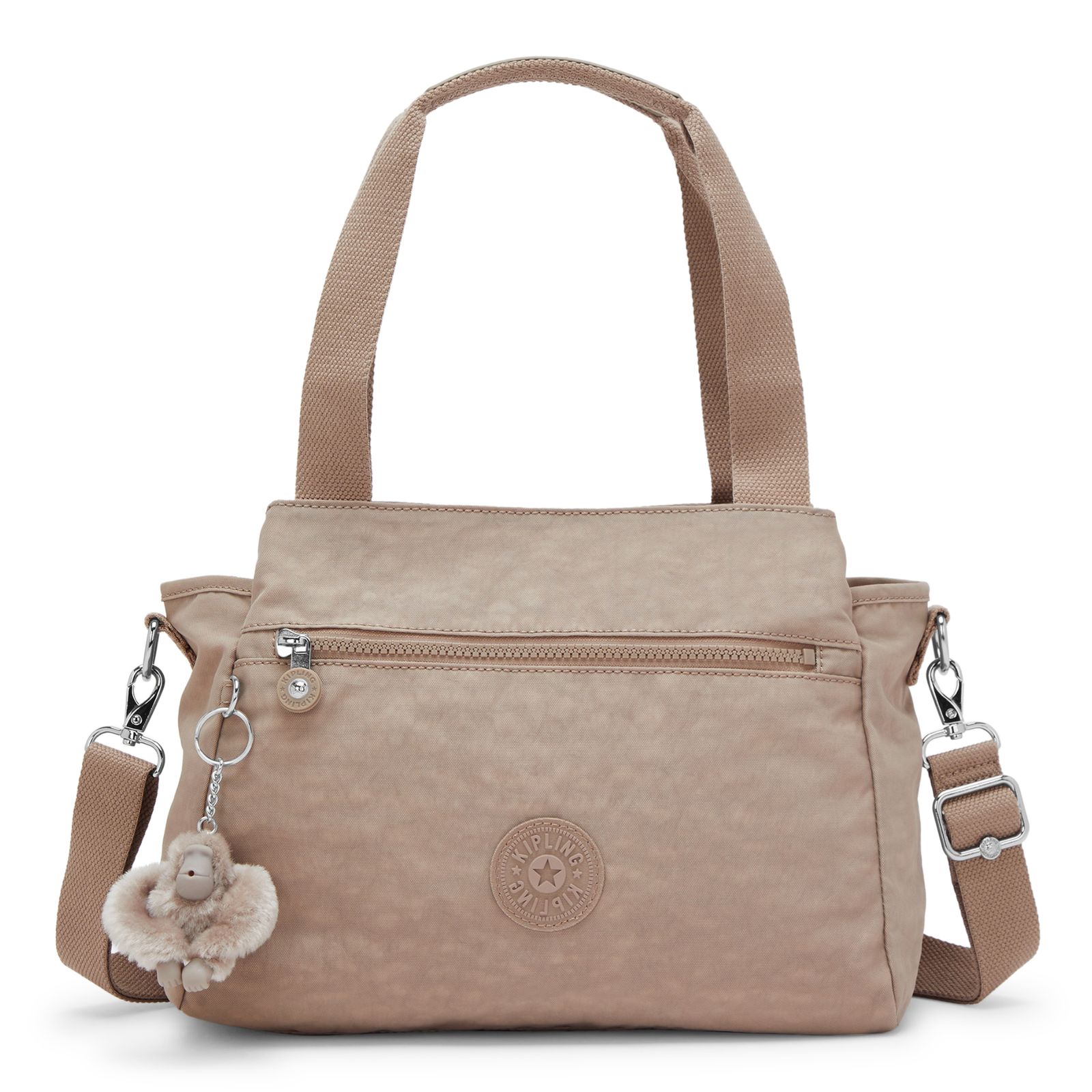 kipling Basic Elysia Shoulderbag Tan Beige