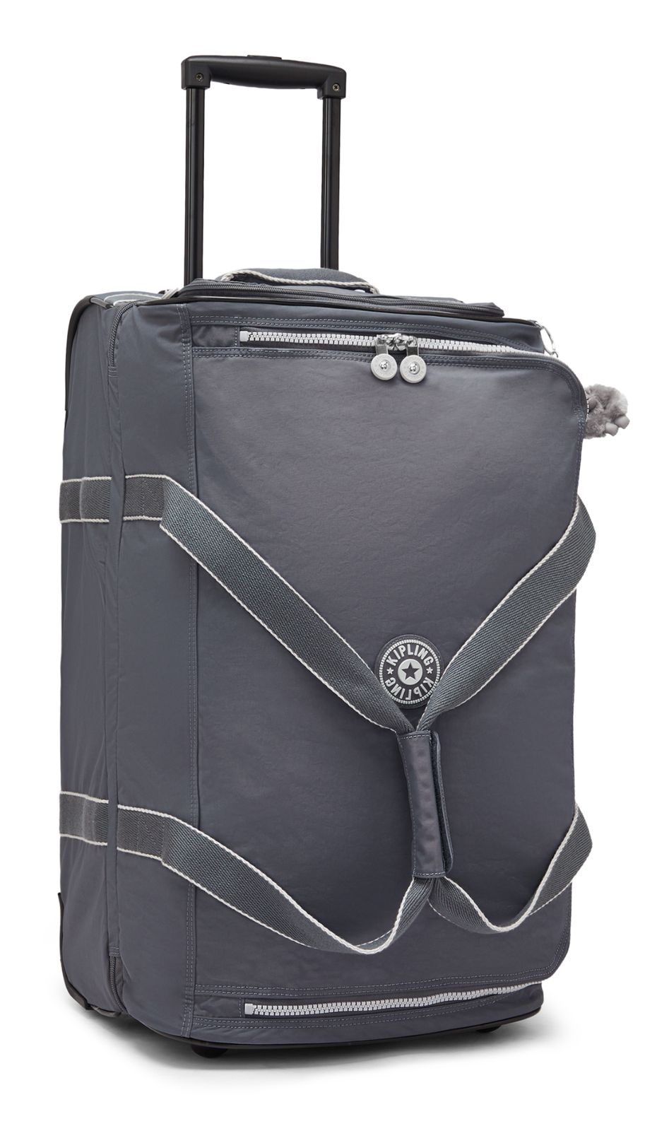 kipling Basic Eyes Wide Open Teagan M Moonlit Grey kipling Basic Eyes Wide Open Teagan M Moonlit Grey