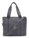 kipling Minta Large Tote L Moonlit Grey