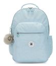 kipling Back To School Seoul Backpack L Bridal Blue