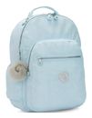 kipling Back To School Seoul Backpack L Bridal Blue