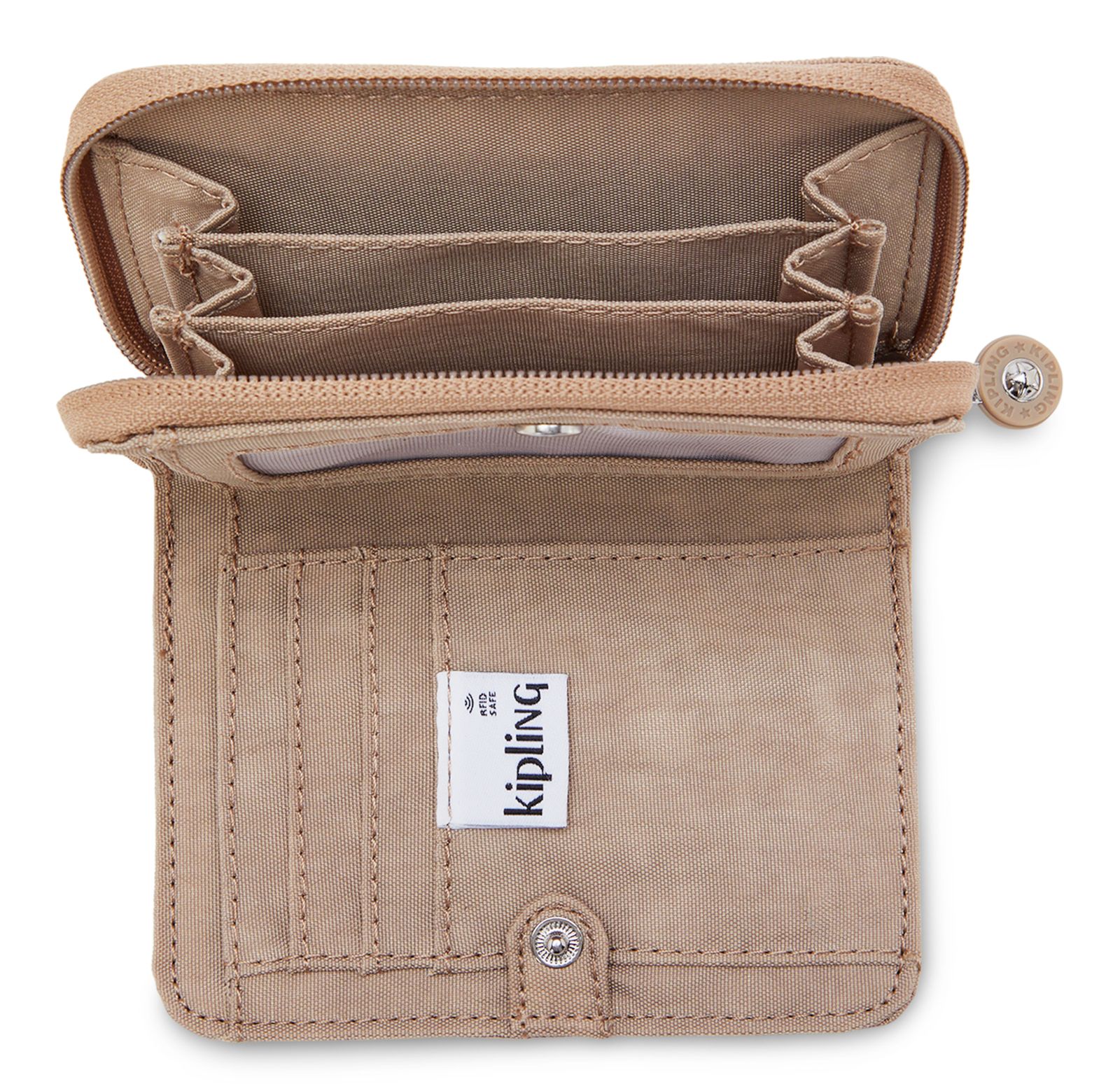 kipling Basic Money Love Tan Beige kipling Basic Money Love Tan Beige