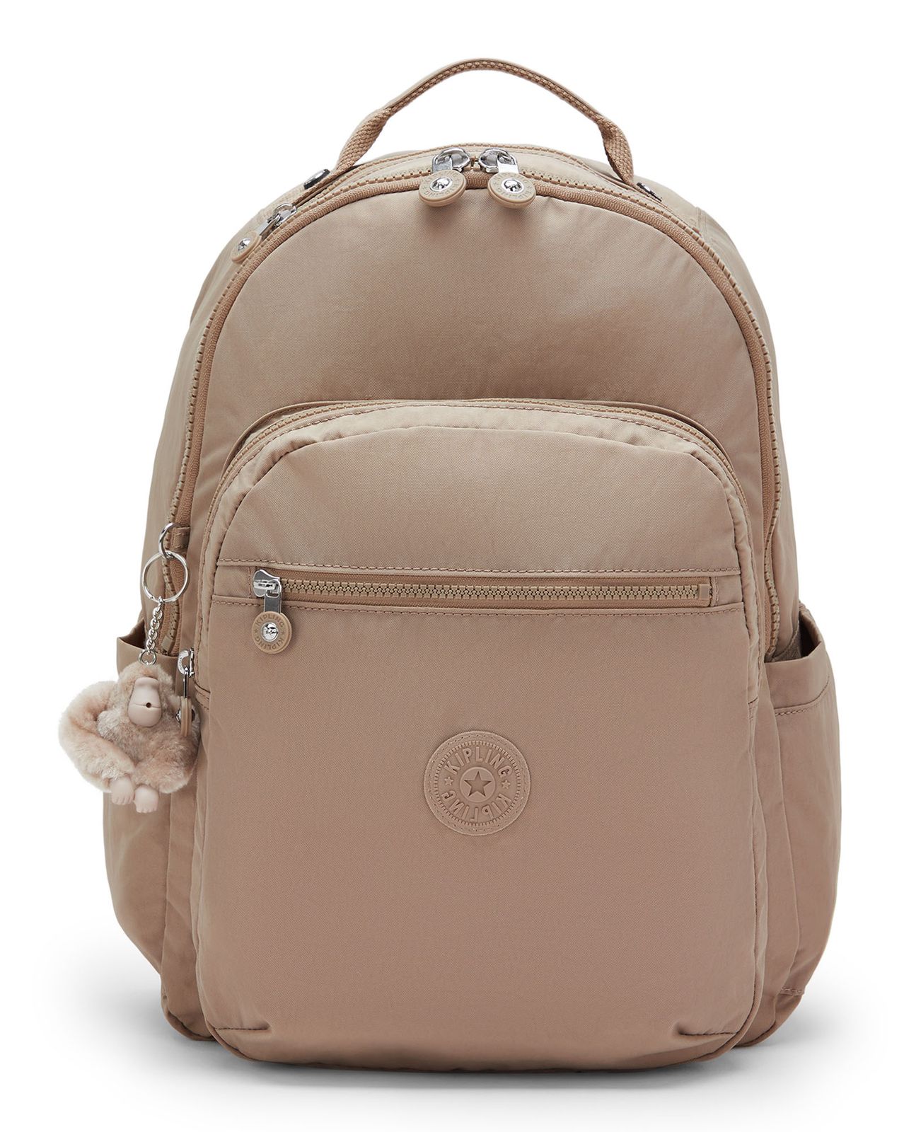 kipling Seoul Backpack L Tan Beige