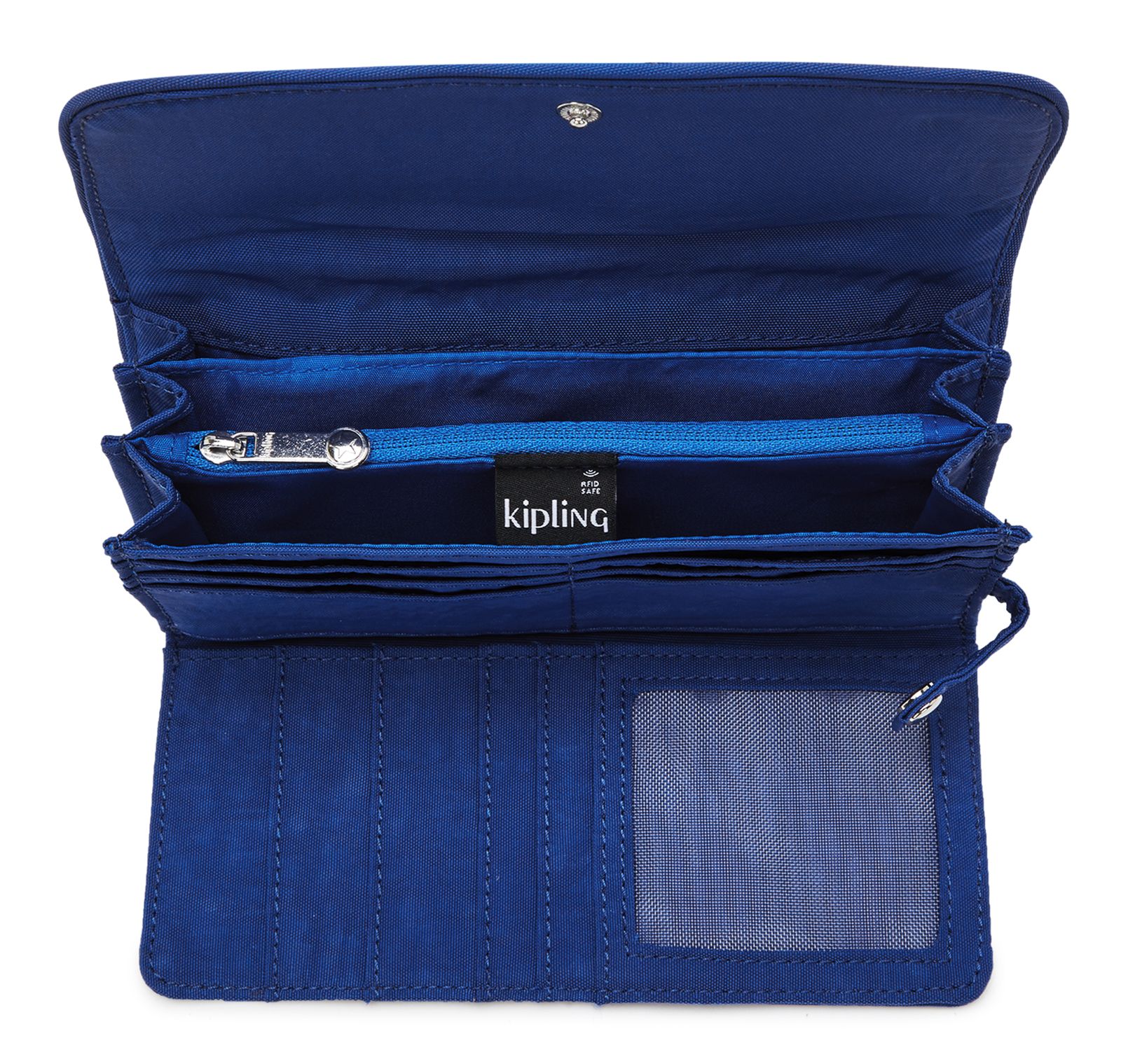 kipling Basic Money Land Wallet L Blazing Blue kipling Basic Money Land Wallet L Blazing Blue