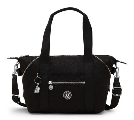 kipling Small Handbag S Noir Sign Jq